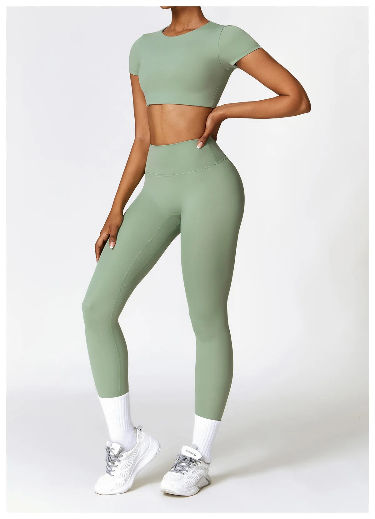 2 Pieces Sportswear Seamless Yoga Set Gym Clothes Sportswear Yoga Suits For Women Fitness Set Tracksuits Sports Bra Gym Leggings