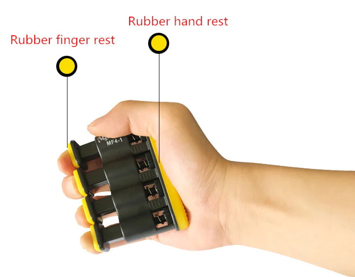 Adjustable Finger Strength Trainer for Piano and Guitar