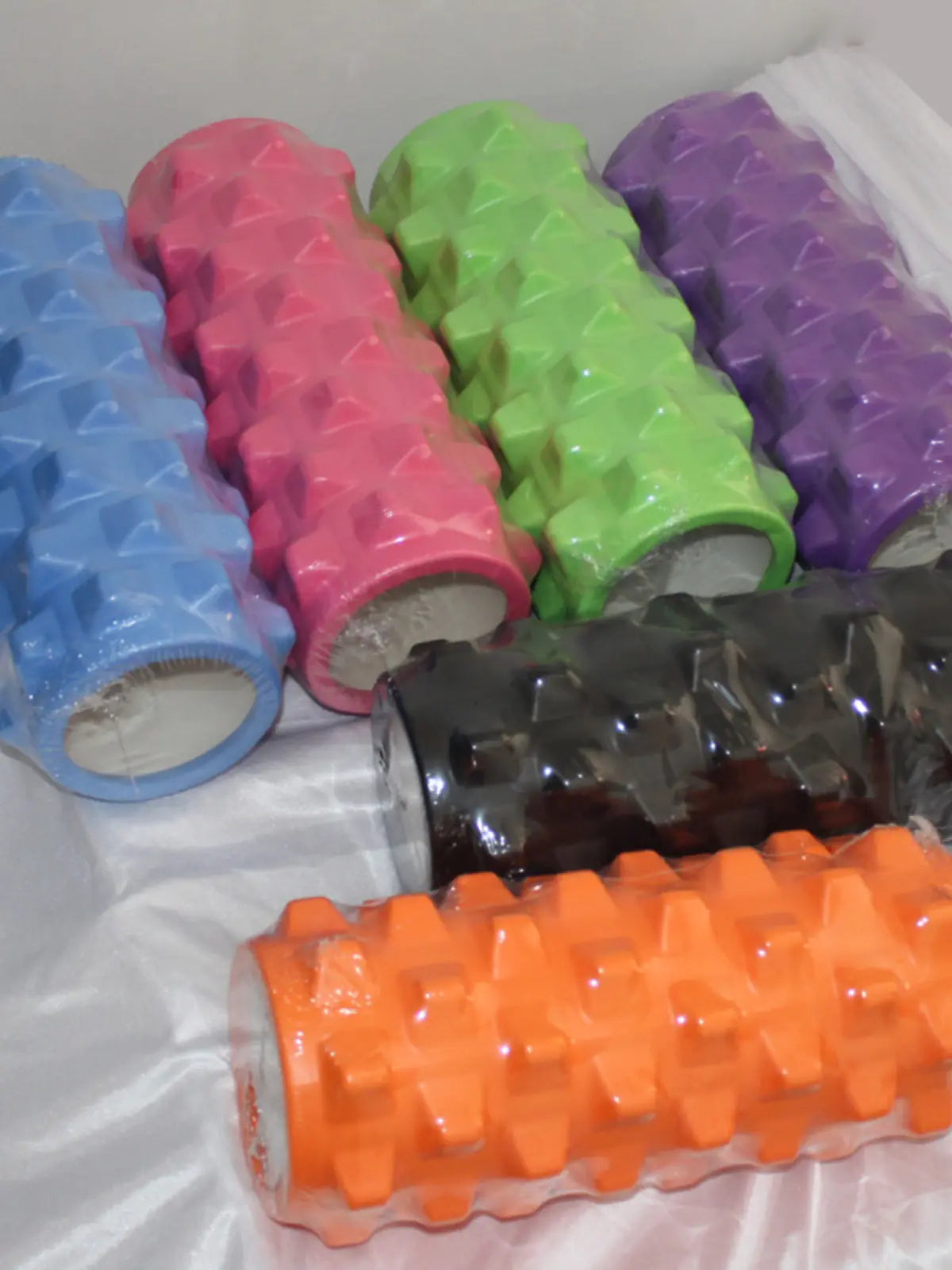 Yoga Foam Roller with Hard Spike Design for Muscle Relief