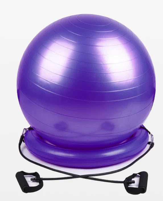 Yoga Ball Base Stand with Anti-Burst Storage Ring
