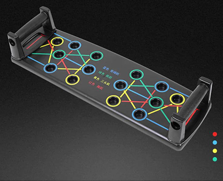 Push-Up Stand and Board for Core Workout