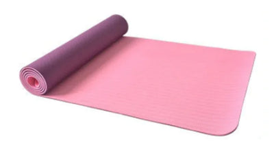 TPE Yoga Mat - Non-Slip Fitness Exercise Mat, Two Colors