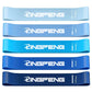 5 Different Resistance Bands Yoga Band Fitness Exercise Training Hip Tension Band Leg Squat Dance Elastic Loop Stretch Band