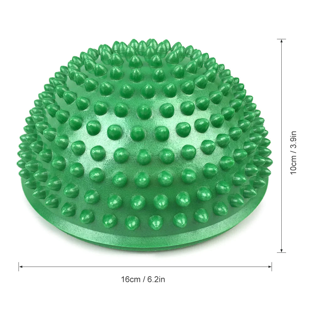 Thickened Half-Round Massage Yoga Ball for Kids