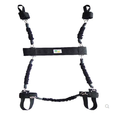 Taekwondo Boxing Basketball Leg Trainer with Resistance Bands