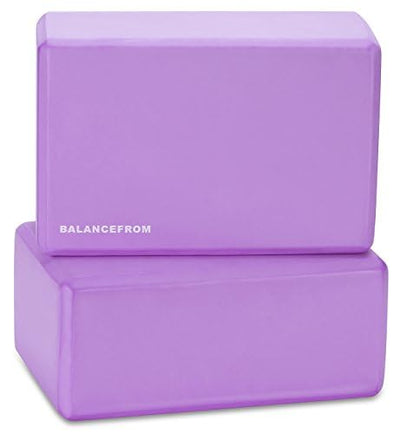 Fitvids Set of 2 High Density Premium - EVA Yoga Blocks, 9"x6"x4" Each
