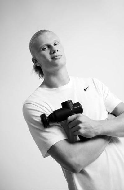 Hyperice Hypervolt Go 2 - Black - Featuring Quiet Glide Technology - Handheld Percussion Massage Gun - 3 Speeds, 2 Interchangeable Heads - Helps Relieve Sore Muscles and Stiffness - FSA-HSA Eligible