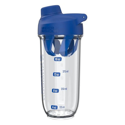 Under Armour UA 24oz Clarity Shaker Bottle Clear/Black OSFA