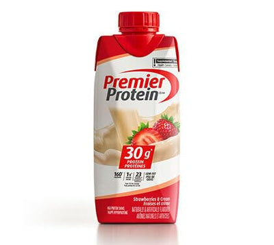 Premier Protein Shake, Vanilla, 30g Protein, 1g Sugar, 24 Vitamins & Minerals to Support Immune Health, 11 fl oz, Pack of 12 (Packaging May Vary)