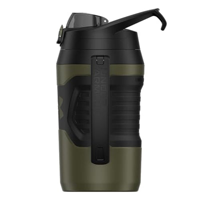 Under Armour Half Gallon Water Bottle Insulated, 64oz Insulated Water Bottle with Handle, Sports Water Jug, Fence Hook, Leak Resistant, for Baseball, Football & More