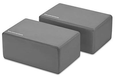 Fitvids Set of 2 High Density Premium - EVA Yoga Blocks, 9"x6"x4" Each
