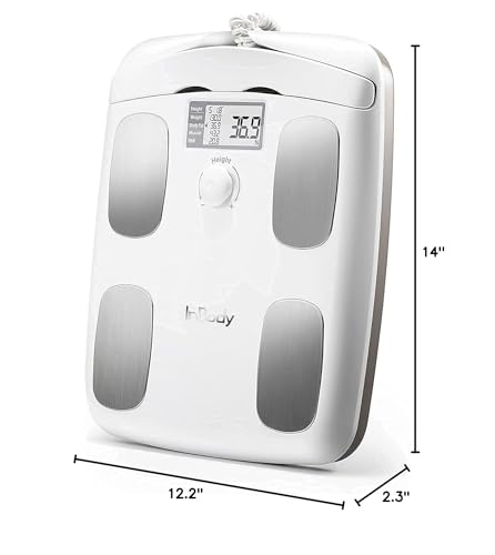 InBody Dial H20 | Body Composition Scale Most Accurate | Smart Scale with BMI, Body Fat, Muscle Mass | Weight Scale with Body Fat and Muscle