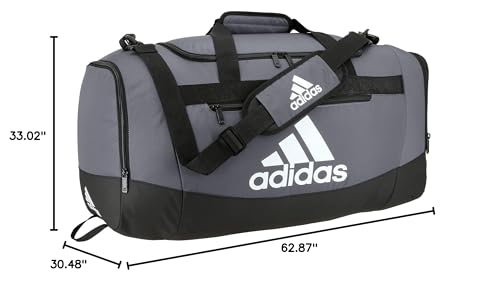 adidas Unisex Adult Defender 4.0 Gym Duffel Bag for Men and Women