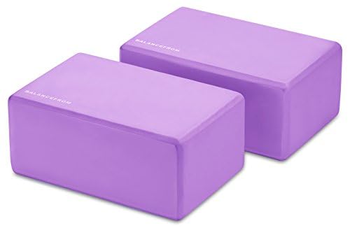 Fitvids Set of 2 High Density Premium - EVA Yoga Blocks, 9"x6"x4" Each