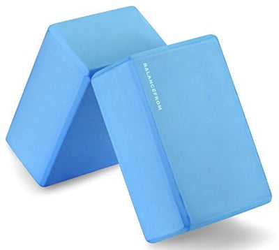 Fitvids Set of 2 High Density Premium - EVA Yoga Blocks, 9"x6"x4" Each