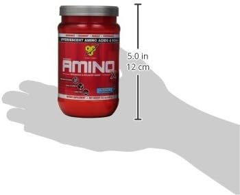 BSN Amino X Muscle Recovery & Endurance Powder with BCAAs, 10 Grams of Amino Acids, Keto Friendly, Caffeine-Free, Support Endurance, Zero Sugar, Grape, 30 servings, 15.34 Ounce (Packaging May Vary)