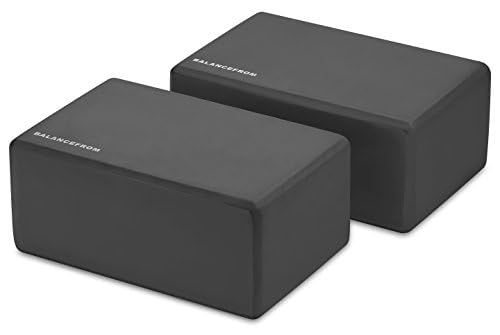 Fitvids Set of 2 High Density Premium - EVA Yoga Blocks, 9"x6"x4" Each