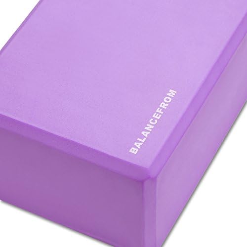 Fitvids Set of 2 High Density Premium - EVA Yoga Blocks, 9"x6"x4" Each