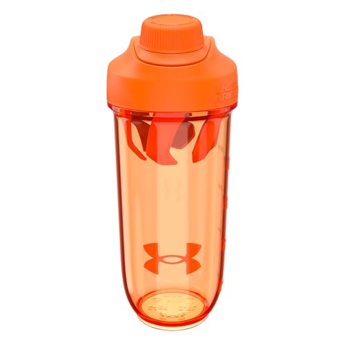 Under Armour UA 24oz Clarity Shaker Bottle Clear/Black OSFA