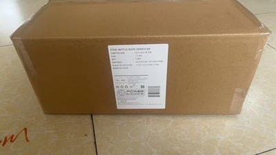 POWER GUIDANCE Battle Rope, 1.5/2 Inch Diameter Poly Dacron 30, 40, 50Ft Length Exercise Equipment for Home Gym & Outdoor Workout, Battle Rope Anchor Included…