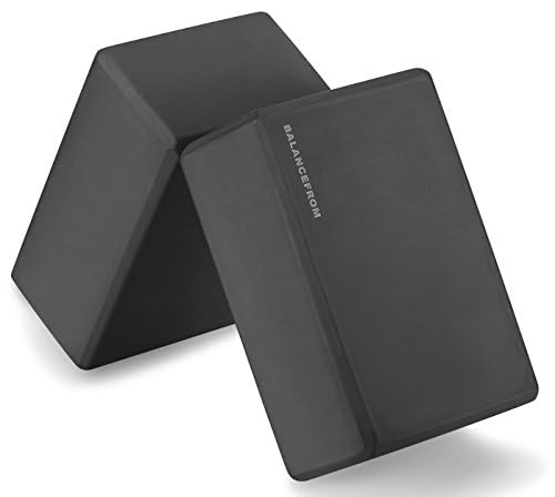 Fitvids Set of 2 High Density Premium - EVA Yoga Blocks, 9"x6"x4" Each