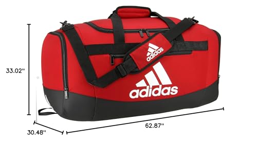 adidas Unisex Adult Defender 4.0 Gym Duffel Bag for Men and Women