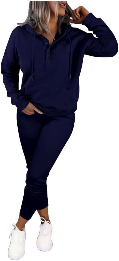 Nimsruc Two Piece Outfits For Women Jogging Suits Casual Sweatsuits Jogger