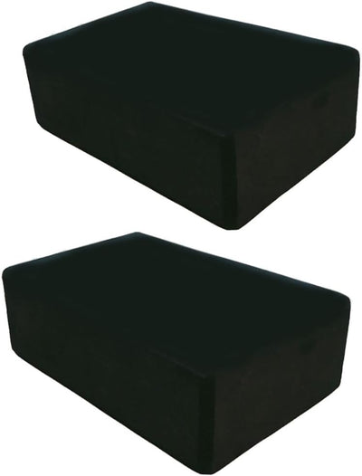 Yoga Blocks 2 Pack, Lightweight Premium EVA Foam Yoga Blocks, Non Slip Supportive Foam Blocks Yoga, Pilates, Stretching and Meditation, Women Men Yogi Yoga Beginners (2pc)