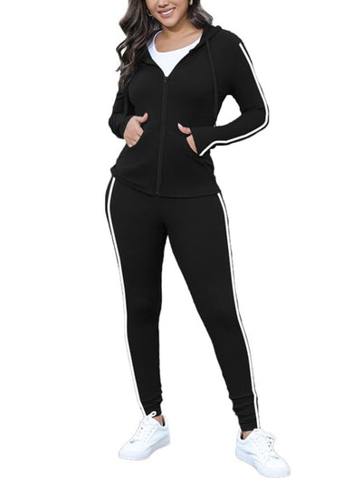 Nimsruc Two Piece Outfits for Women Casual Bodycon Sweatsuits