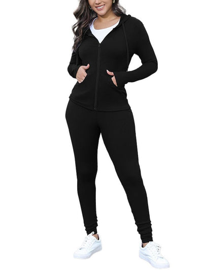 Nimsruc Two Piece Outfits for Women Casual Bodycon Sweatsuits