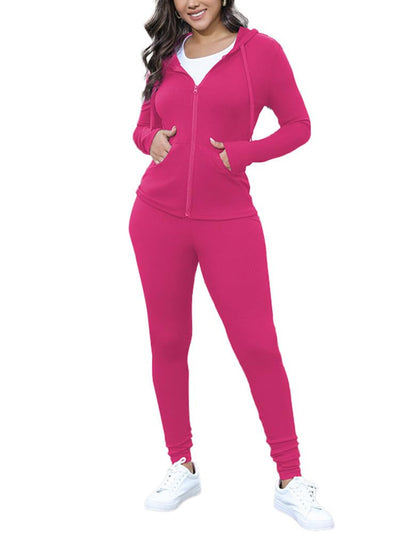 Nimsruc Two Piece Outfits for Women Casual Bodycon Sweatsuits