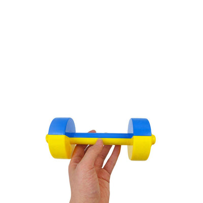 Kids Dumbbell Toy 1 Pair Kids Weight Lifting Set Plastic Dumbbell Toy Gym Sports Workout Equipment for Kids