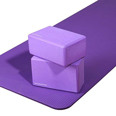 Fitvids Set of 2 High Density Premium - EVA Yoga Blocks, 9"x6"x4" Each
