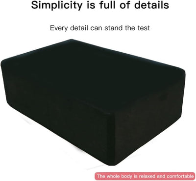 Yoga Blocks 2 Pack, Lightweight Premium EVA Foam Yoga Blocks, Non Slip Supportive Foam Blocks Yoga, Pilates, Stretching and Meditation, Women Men Yogi Yoga Beginners (2pc)