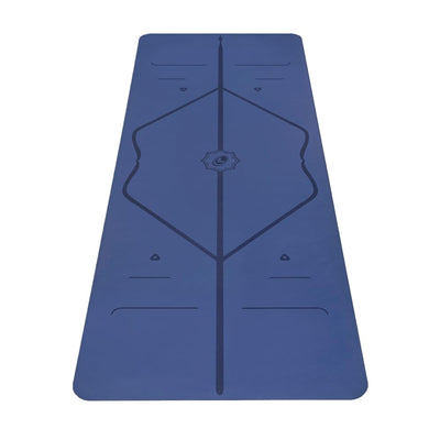Liforme Original Yoga Mat – Free Yoga Bag Included - Patented Alignment System, Warrior-like Grip, Non-slip, Eco-friendly, sweat-resistant, long, wide, 4.2mm thick mat for comfort