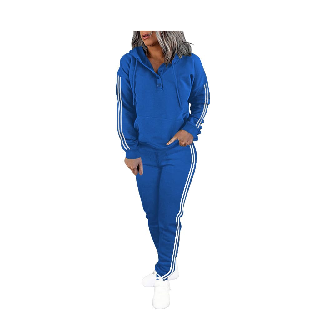 Nimsruc Two Piece Outfits For Women Jogging Suits Casual Sweatsuits Jogger