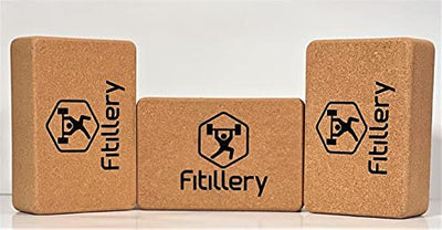 Yoga Block, Resilient Material, Easy to Grip, Comfortable Edges - 2 PACK