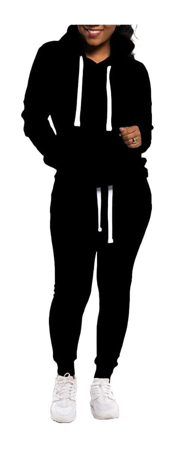 TOPONSKY Womens 2 Piece Tracksuit Long Sleeve Warm Up Outfit Patchwork Pants Set