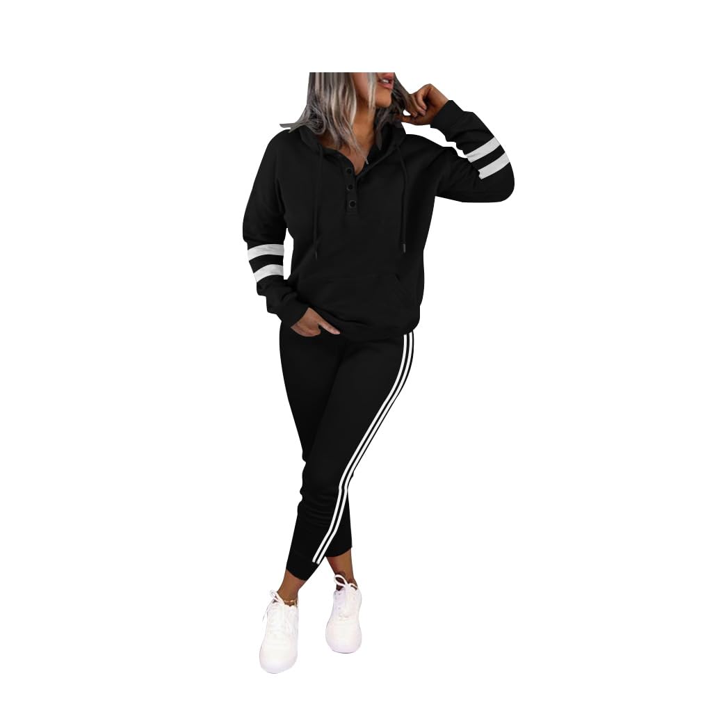 Nimsruc Two Piece Outfits For Women Jogging Suits Casual Sweatsuits Jogger
