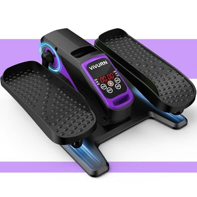 VIVURN-018 Under Desk Elliptical 12 Speed 5 Modes Mini Motorized Leg Exerciser While Sitting for Seniors As Seen on TV with Non-Slip Mat Quiet & Portable Electric Pedal Exerciser for Home and Office
