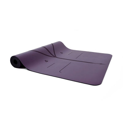 Liforme Original Yoga Mat – Free Yoga Bag Included - Patented Alignment System, Warrior-like Grip, Non-slip, Eco-friendly, sweat-resistant, long, wide, 4.2mm thick mat for comfort