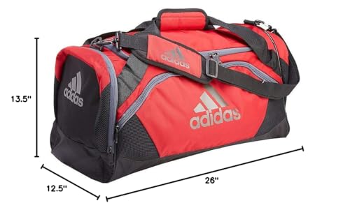 adidas Unisex Team Issue Sports Duffel Bag for Men and Women