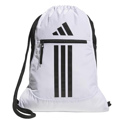 adidas Alliance Sackpack – Drawstring Backpack Small Bag for Men and Women