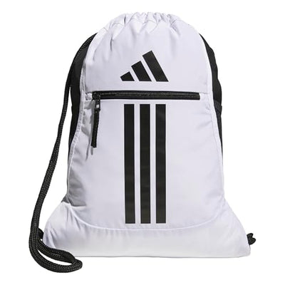 adidas Alliance Sackpack – Drawstring Backpack Small Bag for Men and Women