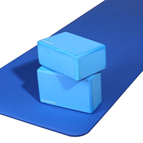 Fitvids Set of 2 High Density Premium - EVA Yoga Blocks, 9"x6"x4" Each