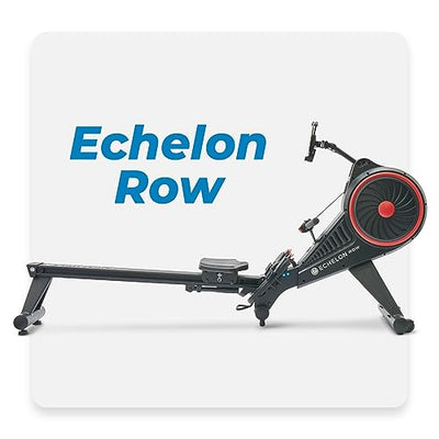Echelon Row Series – Foldable Rowing Machine for Full-Body, Low-Impact Workouts with 22” Rotating HD Screen, Built-In Soundbar, Bluetooth Resistance & 30-Day Membership with Live Classes