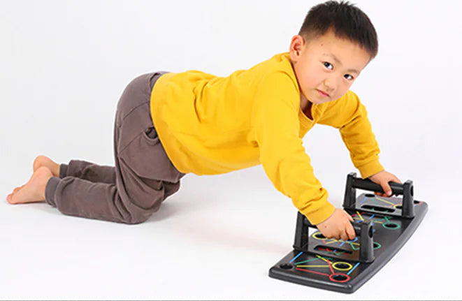 Push-Up Stand and Board for Core Workout