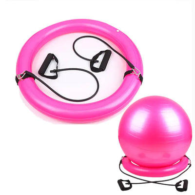 Yoga Ball Base Stand with Anti-Burst Storage Ring