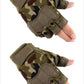 Tactical Gloves, Half-Finger Gloves, Camouflage Gear