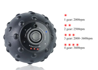 Yoga Electric Massage Ball with 4-Speed Muscle Relief